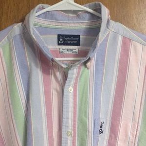 Pastel Psycho Bunny XXL LS Button Up
